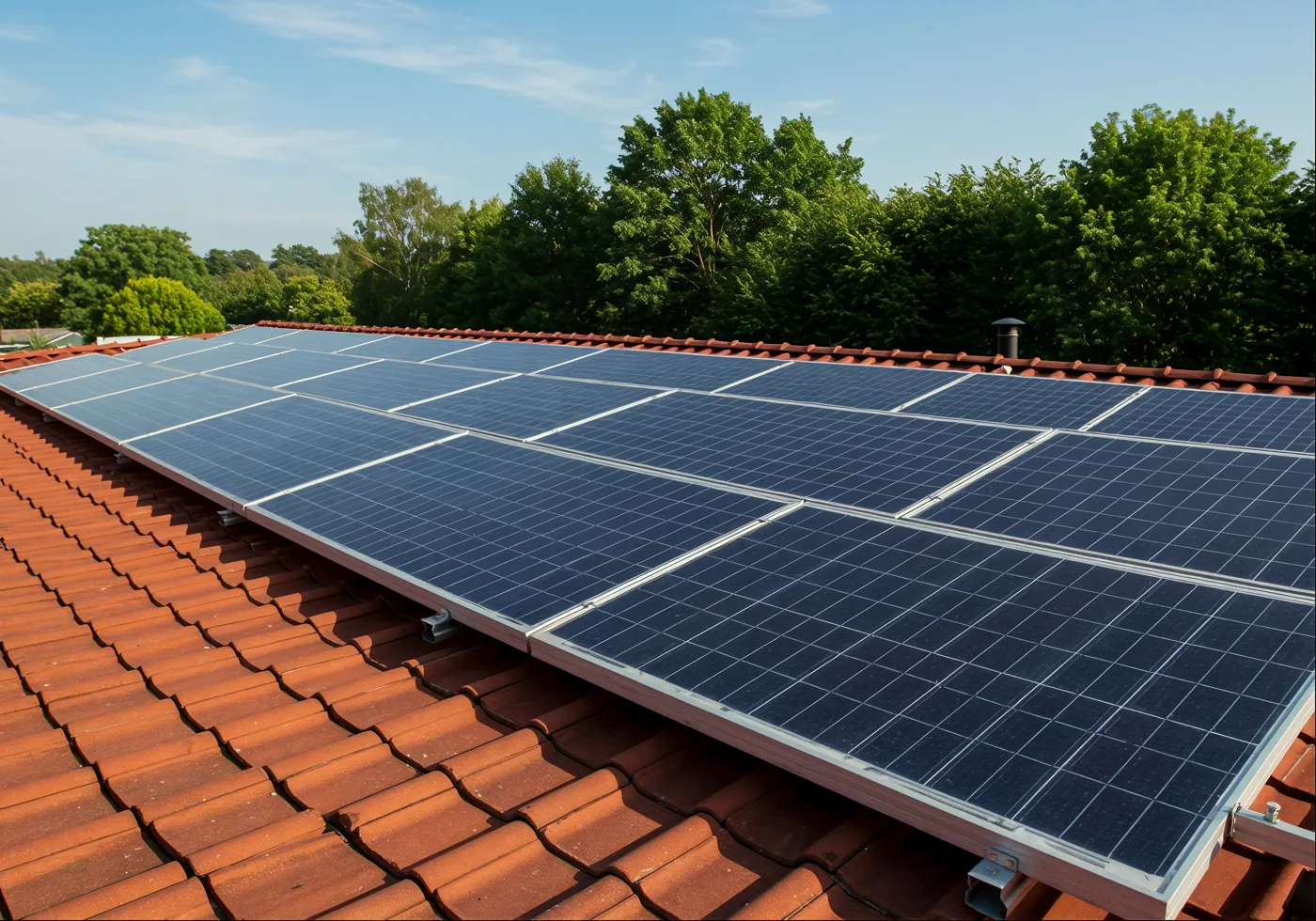 Instalação solar residencial